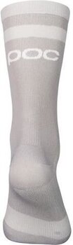 Cycling Socks POC Lure MTB Sock Long Light Sandstone Beige/Moonstone Grey M Cycling Socks - 2