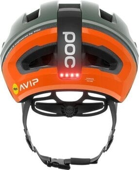 Cyklistická helma POC Omne Beacon MIPS Fluorescent Orange AVIP/Epidote Green Matt 50-56 Cyklistická helma - 4
