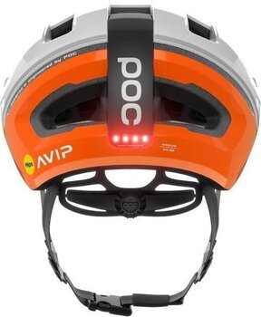Capacete de bicicleta POC Omne Beacon MIPS Fluorescent Orange AVIP/Hydrogen White 54-59 Capacete de bicicleta - 4