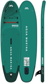 Paddleboard, Placa SUP Aqua Marina Breeze Silver Tree 9’10’’ (300 cm) Paddleboard, Placa SUP - 2