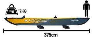 Caiac, canotaj Aqua Marina Tomahawk Air-K 12'4'' (375 cm) Caiac, canotaj - 4