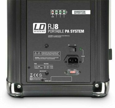 Batteriebetriebenes PA-System LD Systems Roadjack 8 Batteriebetriebenes PA-System - 4