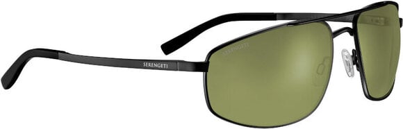 Lifestyle Glasses Serengeti Modugno 2.0 Matte Black/Mineral Polarized Smoke Lifestyle Glasses - 3