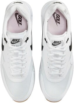 Chaussures de golf pour femmes Nike Air Max 1 '86 Unisex Golf Shoe White/Black 38 - 4