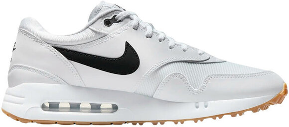 Calçado de golfe para mulher Nike Air Max 1 '86 Unisex Golf Shoe White/Black 38,5 - 2