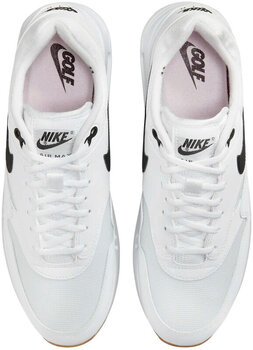 Calçado de golfe para mulher Nike Air Max 1 '86 Unisex Golf Shoe White/Black 38,5 - 4