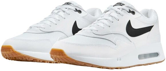 Pantofi de golf pentru bărbați Nike Air Max 1 '86 Unisex Golf Shoe White/Black 42 - 3