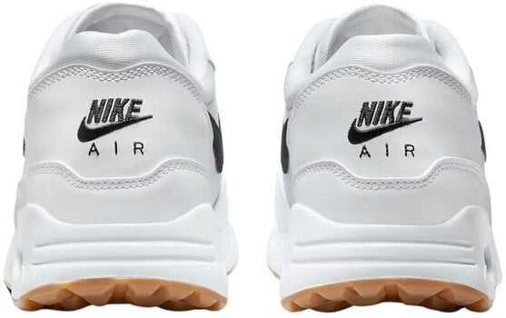 Férfi golfcipők Nike Air Max 1 '86 Unisex Golf Shoe White/Black 42,5 - 5