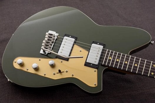 Elektrische gitaar Reverend Guitars Jetstream HB Army Green - 4