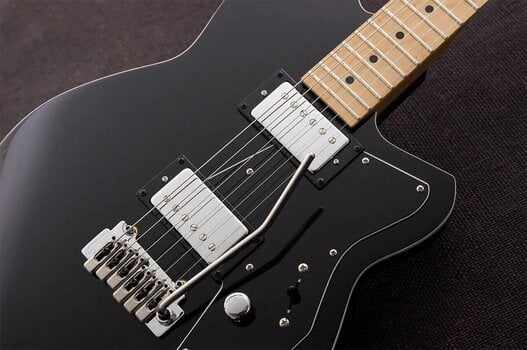 Elektrická gitara Reverend Guitars Jetstream HB Midnight Black - 4