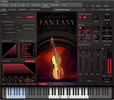 Софтуер за студио VST Instrument EastWest Sounds HOLLYWOOD FANTASY STRINGS (Дигитален продукт) - 6