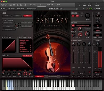 Софтуер за студио VST Instrument EastWest Sounds HOLLYWOOD FANTASY STRINGS (Дигитален продукт) - 16