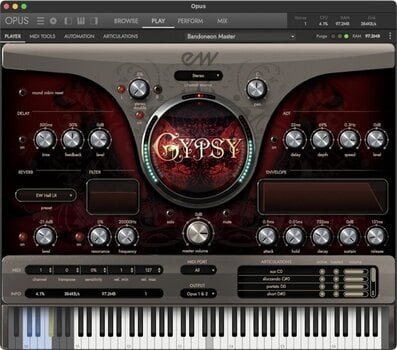 VST Instrument Studio programvara EastWest Sounds GYPSY (Digital produkt) - 2