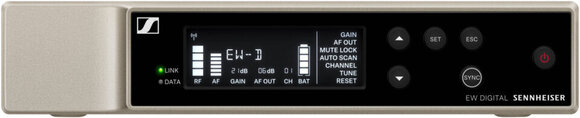 Draadloos Headset-systeem Sennheiser EW-D ME3 Set R4-9: 552 - 607,8 Mhz - 2