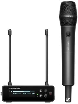 Conjunto de microfone de mão sem fios Sennheiser EW-DP 835 Set R4-9: 552 - 607,8 Mhz - 2