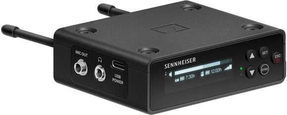 Système sans fil avec micro main Sennheiser EW-DP 835 Set R4-9: 552 - 607,8 Mhz - 9