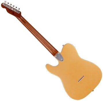 Elektrická gitara Fender MIJ Hybrid Telecaster Custom MN Gold - 2