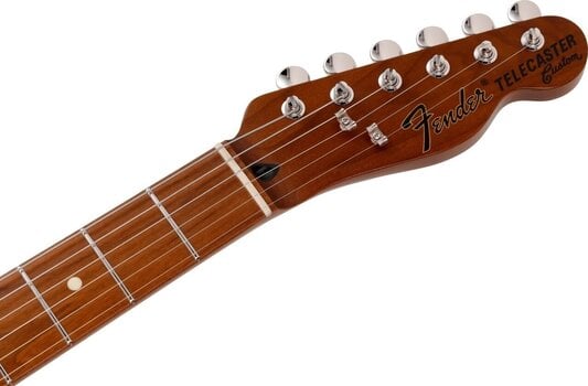 Elektrická kytara Fender MIJ Hybrid Telecaster Custom MN Gold - 5