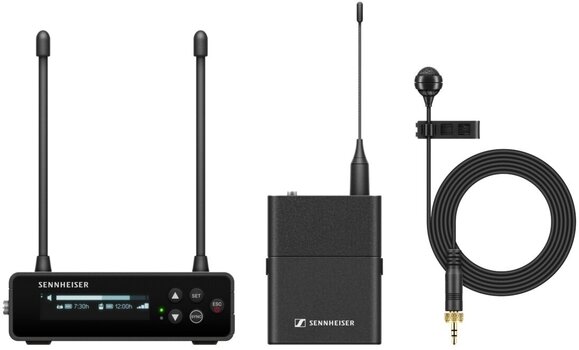 Set microfoane fără fir cu lavalieră Sennheiser EW-DP ME4 Set Q1-6: 470 - 526 MHz - 2