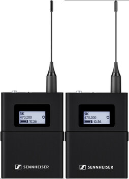 Système sans fil avec micro cravate (lavalier) Sennheiser EW-DX MKE 2 Set Q1-6: 470 - 526 MHz - 3