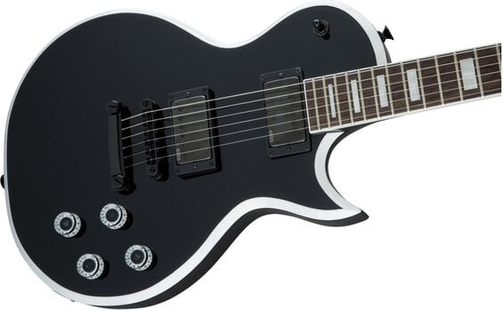 Guitare électrique Jackson X Series Marty Friedman MF-1 IL Black with White Bevels - 3
