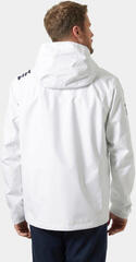 Jacke Helly Hansen Men's Crew Hooded Sailing 2.0 Jacke White 3XL - 3