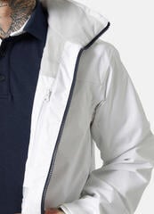 Jacke Helly Hansen Men's Crew Hooded Sailing 2.0 Jacke White 3XL - 6