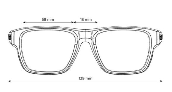 Sonnenbrille fürs Segeln Bollé Airdrift Black Matte/Volt+ Offshore Polarized Sonnenbrille fürs Segeln - 5