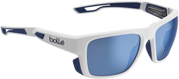 Yachting Glasses Bollé Airdrift White Matte Navy/Volt+ Offshore Polarized Yachting Glasses - 2
