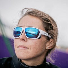 Yachting Glasses Bollé Airfin Black Matte Blue/Tns Polarized Yachting Glasses - 6