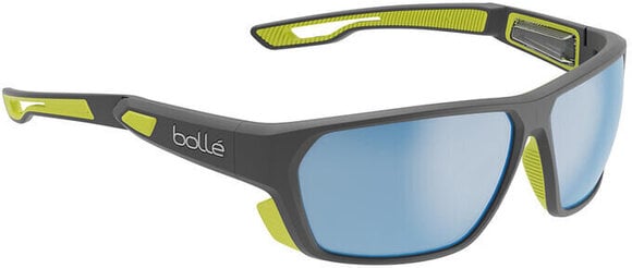 Yachting Glasses Bollé Airfin Grey Matte Acid/Sky Blue Polarized Yachting Glasses - 2