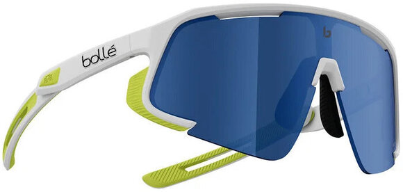 Cycling Glasses Bollé Windchaser White Matte Acid/Volt+ Offshore Polarized Cycling Glasses - 2