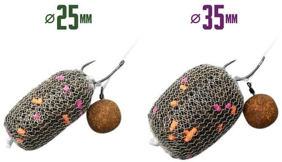 Other Fishing Tackle and Tool Delphin PVA N’Tastic Mesh on Tube SET 2in1 Quickly 25 mm-35 mm 7 + 7 m - 3