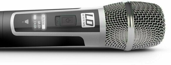 Conjunto de microfone de mão sem fios LD Systems U505 HHC 2 - 7