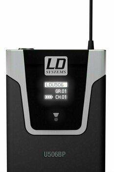 Système sans fil avec micro serre-tête LD Systems U506 BPHH 2 - 4