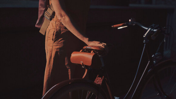Bicycle bag Brooks Challenge Saddle Bag Dark Tan 1,5 L - 8