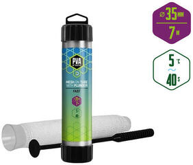 PVA mreža Delphin PVA N’Tastic Mesh Tube/Plunger Quickly 7 m 35 mm PVA mreža - 1