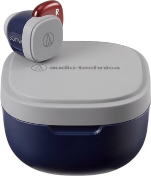 True trådlös in-ear Audio-Technica ATH-SQ1TWNRD Grey-Blue - 4