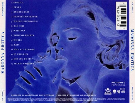 Hudobné CD Madonna - Erotica (Clean Version) (CD) - 2