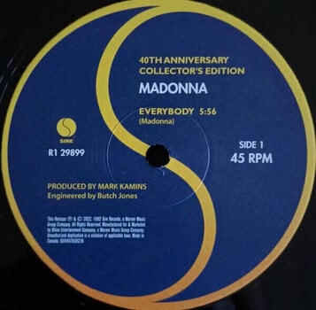 Грамофонна плоча Madonna - Everybody (40th Anniversary) (LP) - 2