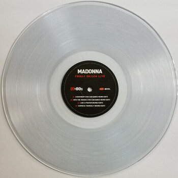 Vinyylilevy Madonna - Finally Enough Love (Clear Coloured) (Gatefold Sleeve) (Remastered) (2 LP) - 3