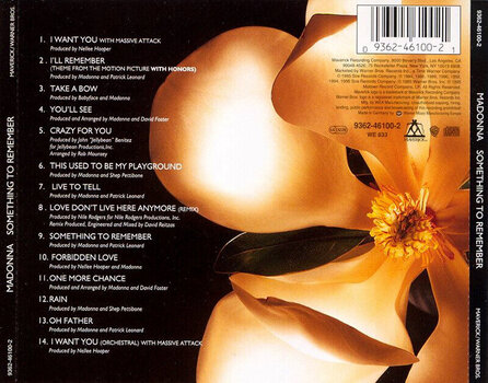 CD musicali Madonna - Something To Remember (CD) - 3