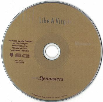Muzyczne CD Madonna - Like a Virgin (Remastered) (CD) - 2