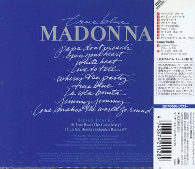 CD musique Madonna - True Blue (Reissue) (CD) - 3
