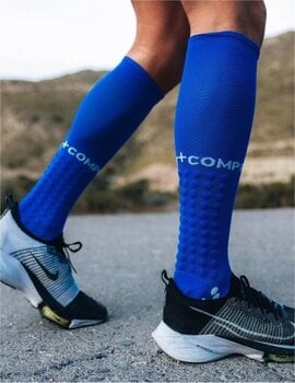 Running socks
 Compressport Full Socks Run Dazzling Blue/Sugar Swizzle T1 Running socks - 3