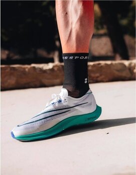 Running socks
 Compressport Pro Marathon Socks V2.0 Black/White T1 Running socks - 3