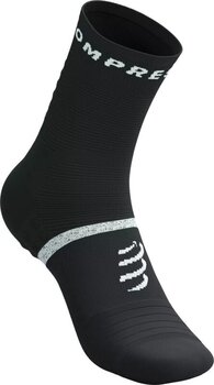 Calcetines para correr Compressport Pro Marathon Socks V2.0 Black/White T2 Calcetines para correr - 2