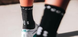 Tekaške nogavice
 Compressport Pro Marathon V2.0 Black/White/Crew Socks - 5