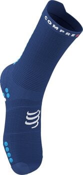 Чорапи за бягане
 Compressport Pro Racing Socks V4.0 Run High Sodalite/Fluo Blue T1 Чорапи за бягане - 2