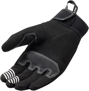 Γάντια Μηχανής Textile Rev'it! Gloves Endo Black/White 3XL Γάντια Μηχανής Textile - 2